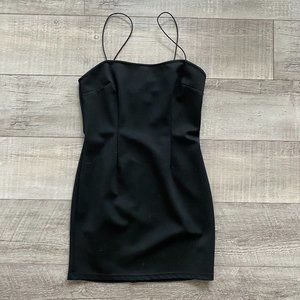 Black Mini Bodycon Dress
